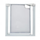 Lucky Baby Smart System 2 Way Swing Back Gate - Crystal Clear