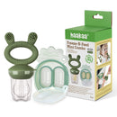 Haakaa Freeze-N-Feed Mini Combo - Feeder + Pea Green Tray - 10 Color
