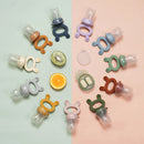 Haakaa Freeze-N-Feed Mini Combo - Feeder + Pea Green Tray - 10 Color