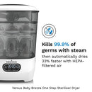 Baby Brezza One Step Steriliser and Dryer Advanced - White