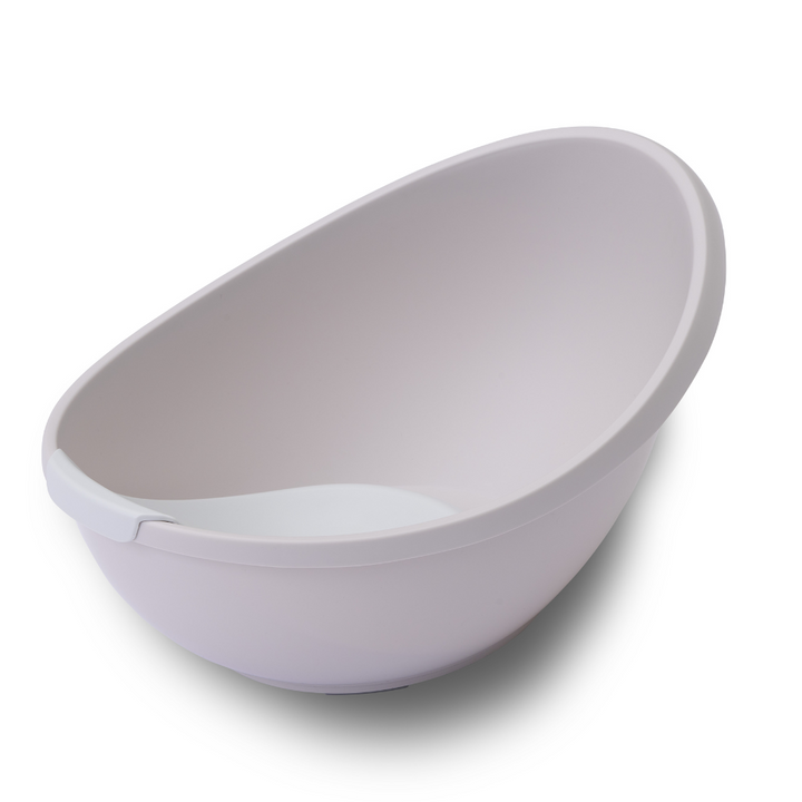 Bubble Baby Bath with Bath Seat - Taupe