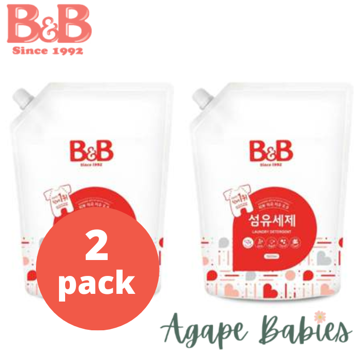 [2-Pack] B&B Fabric Detergent -1500ML