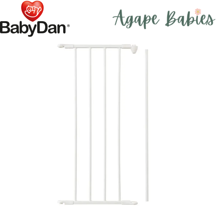Baby Dan Configure Gate Extension White 33cm