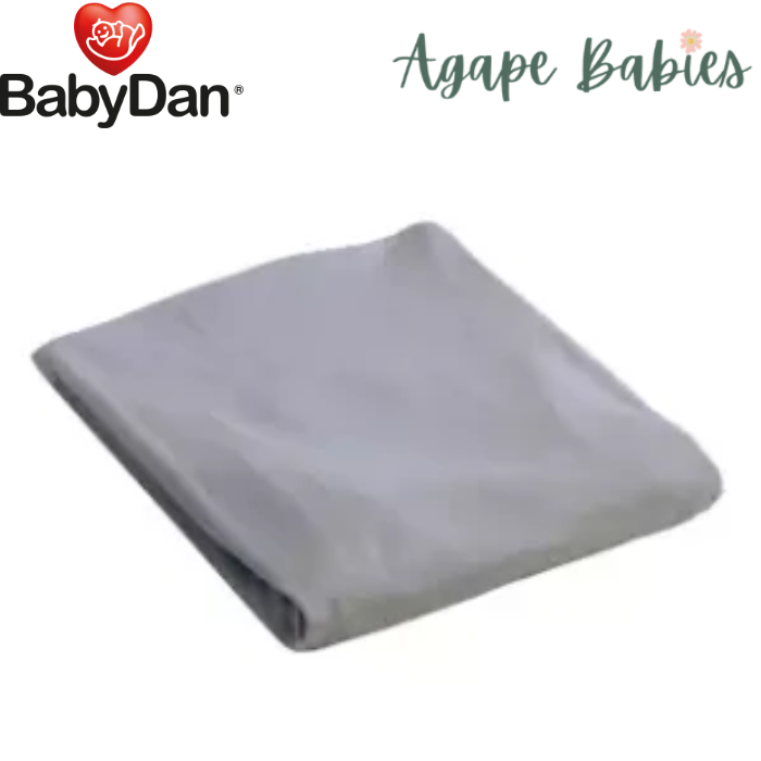 Baby Dan 100% Cotton Fitted Sheets (Grey)