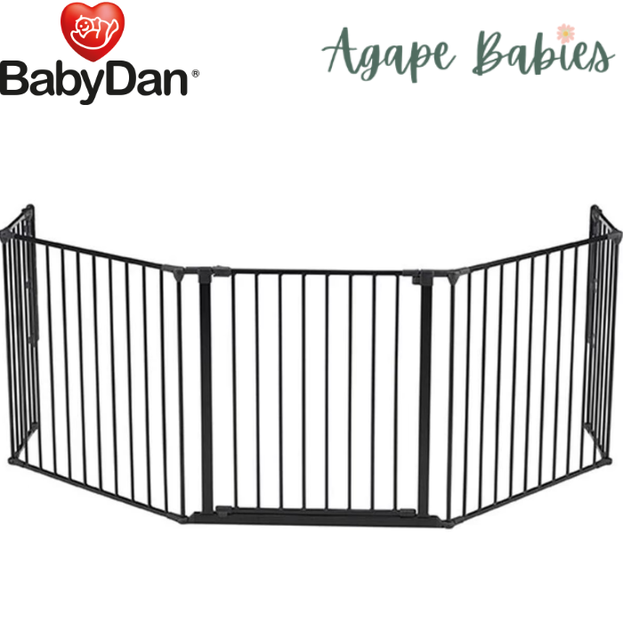 Baby Dan Configure System Safety Gate XL Black
