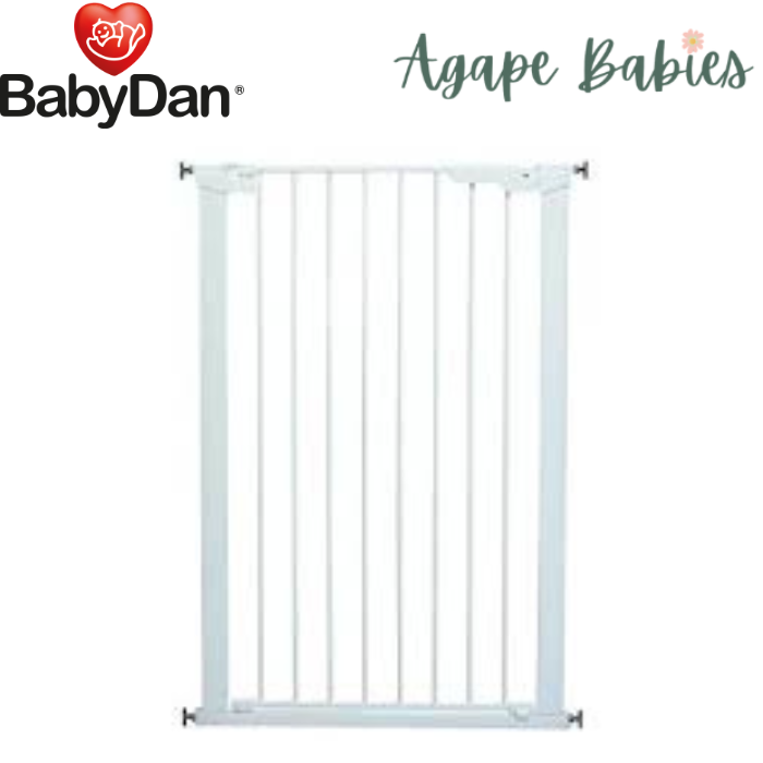 Baby Dan Pet Premier Extra Tall Pressure Fit Gate with 2 Extensions (Black) by Scandinavian Pet Design