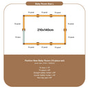 [1 Yr Local Warranty] Parklon Baby Room Oatmeal Beige  (L) Size: 2100 x 1400 mm