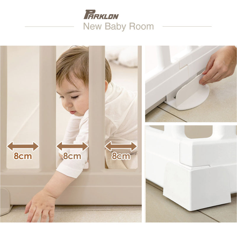 [1 Yr Local Warranty] Parklon Baby Room Cream Ivory (M) Size: 1900 x 1300 mm