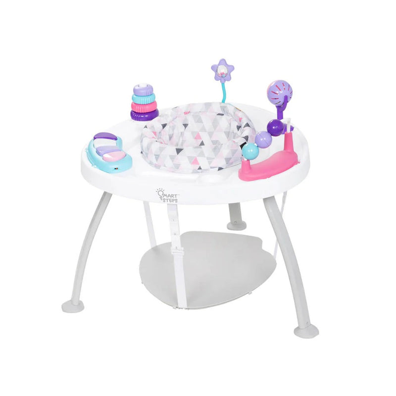 Baby Trend Smart Steps Bounce N' Play 3-in-1 Activity Center - Harmony Pink