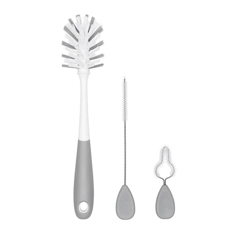 OXO Tot Water Bottle & Straw Cup Cleaning Set - Gray