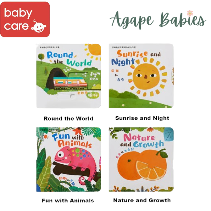 Babycare Sliding & Learning Books(4 Books)