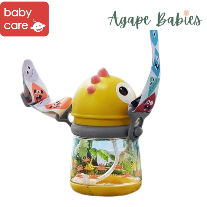 Babycare T-Rex Toby Sippy Cup - 300ml - Yellow