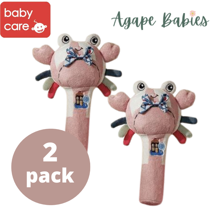 [2-Pack] Babycare Animal Baby Soothing Toy - Crab