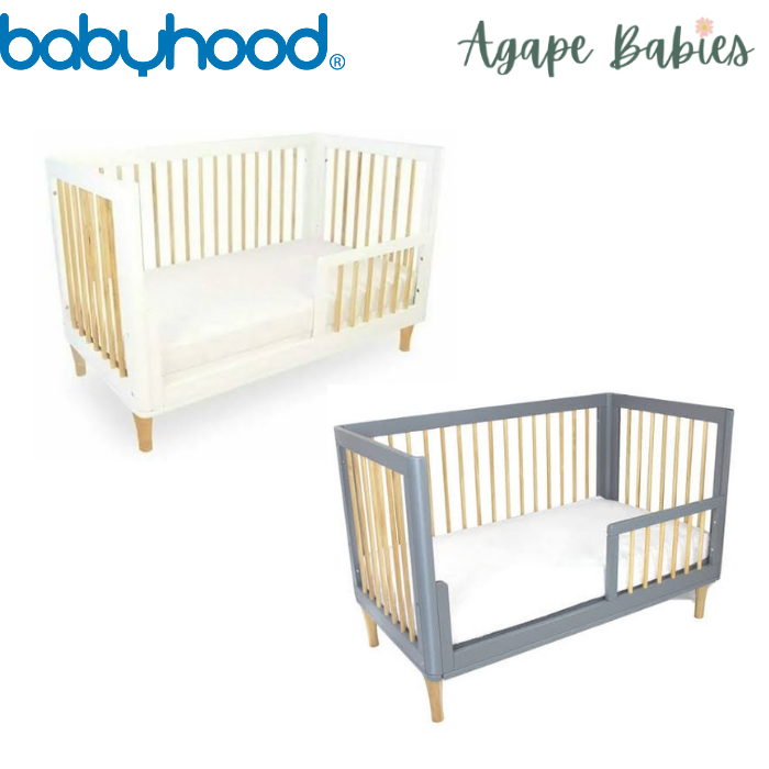 Babyhood Riya Cot 5-in-1 - 2colors (With Out Mattress) (1 yr warranty)