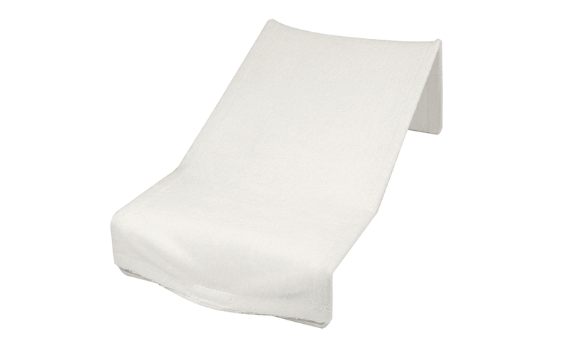 Babyhood Toweling Bath Support -White