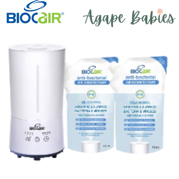 [1 Yr Local Warranty] BioCair Classic 200 Anti-Bacterial Disinfectant Air Disinfection  Bundle