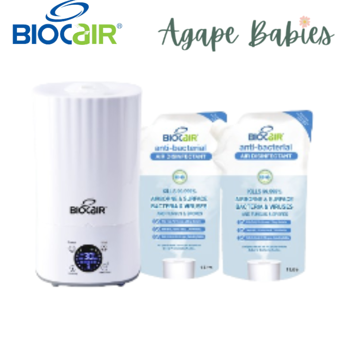 [1 Yr Local Warranty] BioCair Classic 250 Anti-Bacterial Disinfectant Air Disinfection  Bundle