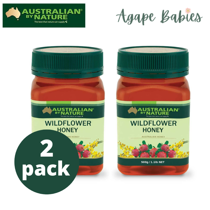 [Bundle Of 2] Australian By Nature Wildflower Honey, 500 g