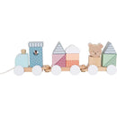 Jabadabado Train With Blocks Teddy