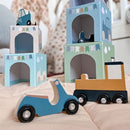 Jabadabado Stacking Cubes Vehicles 1-5