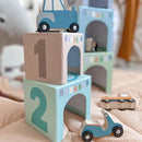 Jabadabado Stacking Cubes Vehicles 1-5