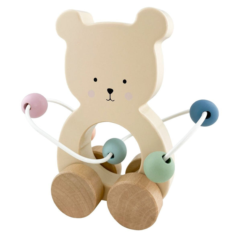 Jabadabado Pull Teddy With Abacus