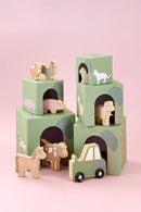 Jabadabado Stacking Cubes Farm