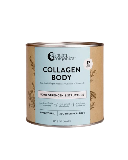 Nutra Organics Collagen Body with Fortibone 225g