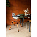 Childhome Evolu Feeding Tray + Silicone Placemat - Black