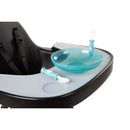 Childhome Evolu Feeding Tray + Silicone Placemat - Black