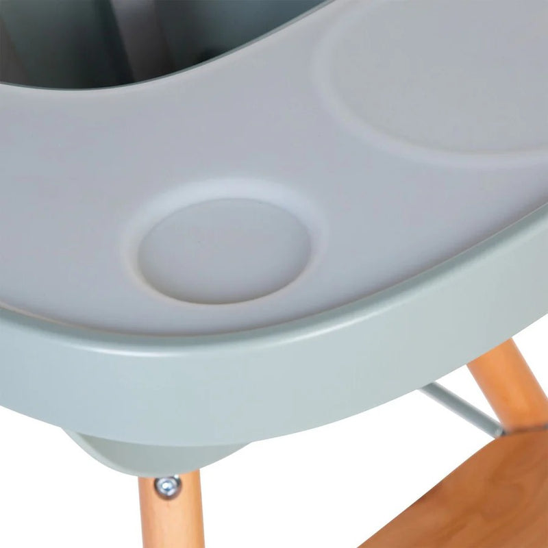 Childhome Evolu Feeding Tray + Silicone Placemat - Mint