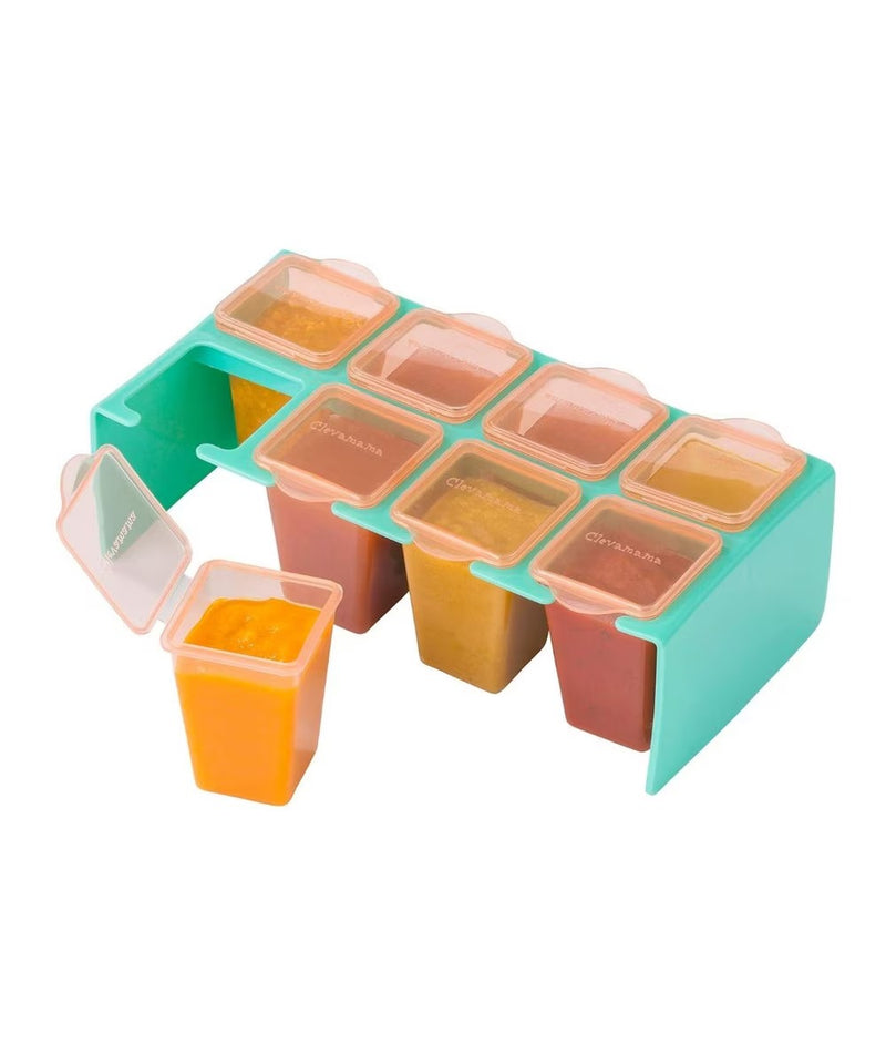 Clevamama Clevaportions Freezer and Storage Pots
