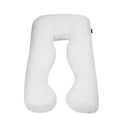 Clevamama Therapeutic Body & Bump Maternity Pillow - White