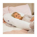 Clevamama Therapeutic Body & Bump Maternity Pillow - White