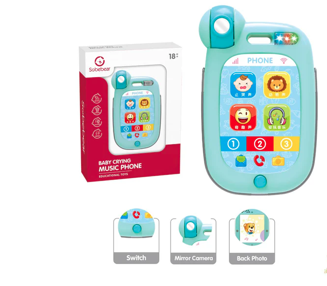 [2-Pack] Maya & Friends Stop Crying Music Phone