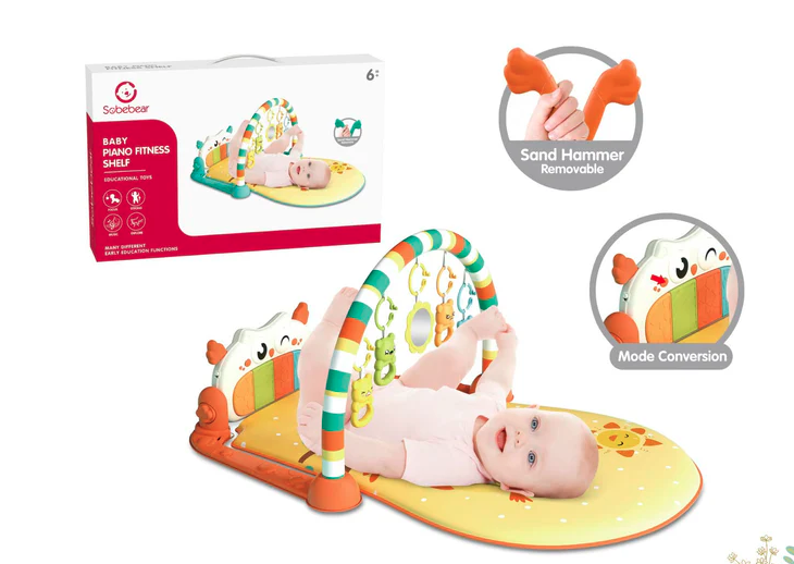 Maya & Friends Baby Piano Fitness Playmat