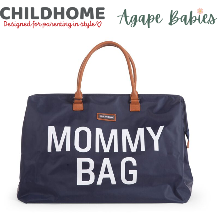Childhome Mommy Bag Nursery Bag - Navy White