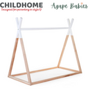 Childhome Tipi Bed - 70x140CM - Natural White