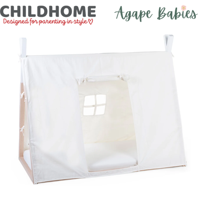 Childhome Tipi Bed Cover - 70x140 CM - White