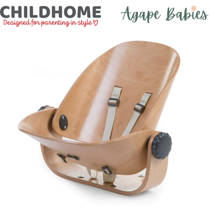 Childhome Evolu Newborn Seat For Evolu 2 + One.80° - Natural Anthracite