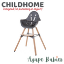 [1 yr local warranty] Childhome Evolu One.80° High Chair - Natural Anthracite