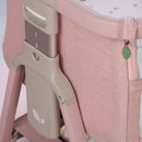 Tutti Bambini Cozee Zen Bedside Crib - Blush + Rocking Bar + CoZee Castors (Bundle pack)