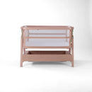 Tutti Bambini Cozee Zen Bedside Crib - Blush + Rocking Bar + CoZee Castors (Bundle pack)