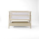 Tutti Bambini Cozee Zen Bedside Crib - Sand + Rocking Bar + CoZee Castors (Bundle pack)