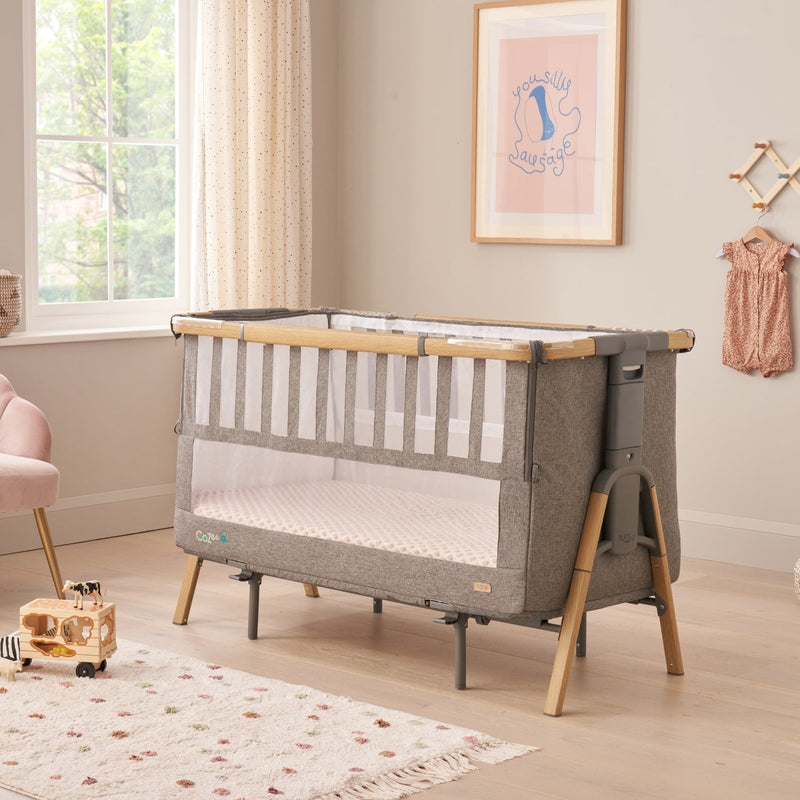 Tutti Bambini CoZee XL Bedside Cot & Crib  (1 year warranty)