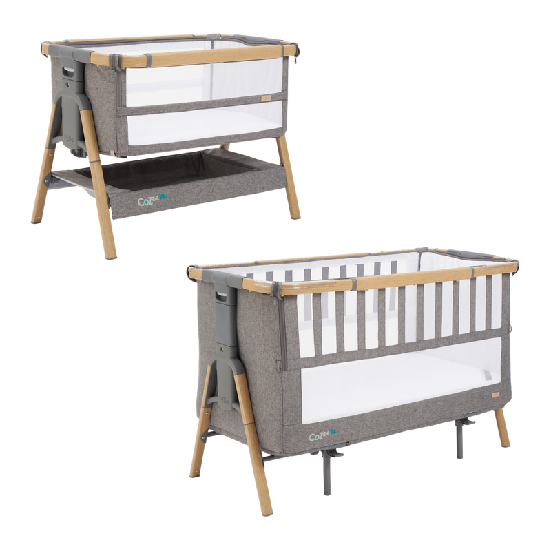 Tutti Bambini CoZee XL Bedside Cot & Crib  (1 year warranty)