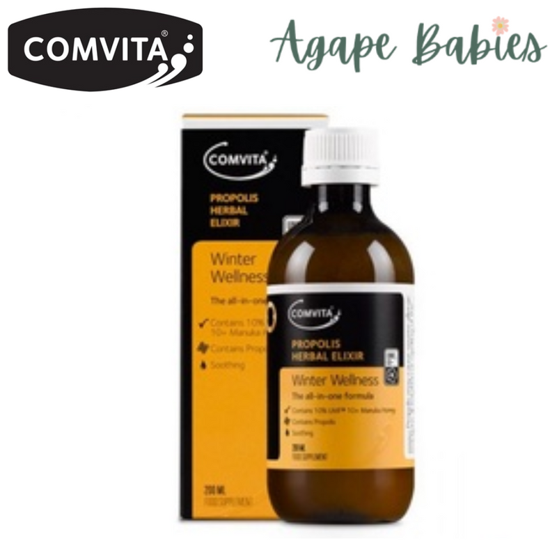 Comvita Propolis Herbal Elixir 200 ml Exp: 05/26