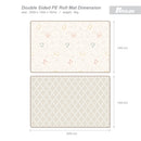 Parklon Double Sided PE Roll Mat Crayon Evernin Size: 2000 x 1300 x 15mm