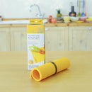 Mother's Corn Silicone Cutting Board Yellow + Mini Spatula