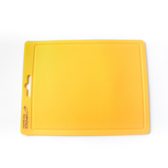 Mother's Corn Silicone Cutting Board Yellow + Mini Spatula